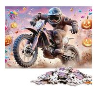 Rompecabezas de 300 Piezas para Adultos, Ideal para Halloween. Rompecabezas de Madera para Adultos, Juguete Educativo para aliviar el estrés, 300 Piezas (40 x 28 cm).