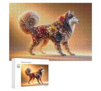 Rompecabezas de 300 piezas para adultos, rompecabezas de fantasía floral para adultos, juguetes de bricolaje, decoración del hogar, difícil y desafiante, 300 piezas