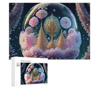 Rompecabezas de 300 piezas para adultos, rompecabezas mágicos de invierno para adultos, juegos relajantes, regalos únicos para cumpleaños y Navidad, 300 piezas