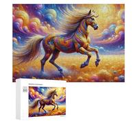 Rompecabezas de 300 piezas para adultos y adolescentes, rompecabezas coloridos de fantasía para adultos, juego práctico, corte de precisión, interacción entre padres e hijos, 300 piezas