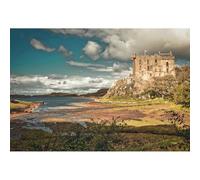 Rompecabezas de 3000 piezas, Dunvegan Castle Isle of Skye England UK Puzzle, obra de arte del juego y recuerdo turístico