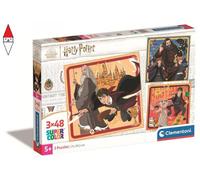 Rompecabezas de 3x48 piezas de Harry Potter