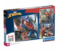Rompecabezas de 3x48 piezas: Marvel Spider-Man