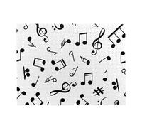Rompecabezas de 500 Piezas con Tema Musical Impreso para Adultos. Rompecabezas de Madera para Adultos Mayores.