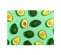 Rompecabezas de 500 Piezas de Aguacate Verde Fresco para Hacer Ejercicio en casa o en la Oficina. Rompecabezas de Madera para Adultos Mayores.