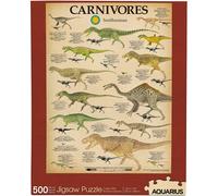 Rompecabezas De 500 Piezas De Dinosaurios Carnívoros Del Smithsonian