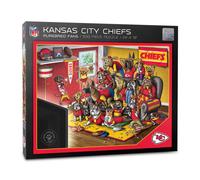 Rompecabezas de 500 piezas de los Kansas City Chiefs Purebred Fans de YouTheFan: colores de equipo realmente emocionantes