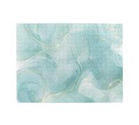 Rompecabezas de 500 Piezas de mármol Verde Menta Pastel para Adultos. Rompecabezas de Madera para Adultos Mayores.