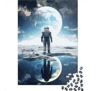 Rompecabezas de 500 Piezas de Planeta alienígena, Rompecabezas de Madera Cuadrados creativos para Adultos, 500 Piezas (52x38cm)