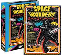 Rompecabezas De 500 Piezas De Space Invaders 480mm X 350mm (nm)
