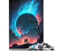 Rompecabezas de 500 Piezas de Voyager of The Night, Rompecabezas de Madera, Juguetes educativos, 500 Piezas (52 x 38 cm)