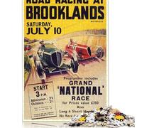 Rompecabezas de 500 Piezas del Gran Premio de Florida de 12 Horas de Sebring 60 para Adultos, Rompecabezas de Madera, Juguete Educativo, 500 Piezas (52 x 38 cm)