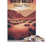 Rompecabezas de 500 Piezas del Parque Nacional del Valle de la Muerte para Adultos y Adolescentes (a Partir de 12 años), 52 x 38 cm.