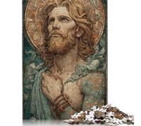 Rompecabezas de 500 Piezas El Divino Guardián del Cosmos, Ideal para Regalar en cumpleaños, decoración y para Adultos (52 x 38 cm).