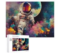 Rompecabezas de 500 piezas para adolescentes, astronauta cósmico, aventura, 6, rompecabezas de bricolaje, una obra de arte como regalo para toda la familia, 500 piezas