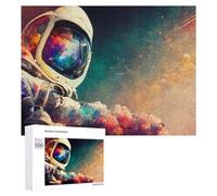 Rompecabezas de 500 piezas para adultos, astronauta cósmico, aventura, rompecabezas 11, juego familiar, difícil trato, regalo para toda la familia, 500 piezas