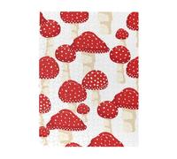 Rompecabezas de 500 Piezas para Adultos, familias, Juego de Rompecabezas para Toda la Familia, Rompecabezas desafiantes,Patrón de Hongos Rojos amanita muscaria