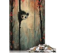 Rompecabezas de 500 Piezas para Adultos, Rompecabezas Enchanted Peek, Juego Divertido y Relajante Intelectual de 500 Piezas (52x38cm)