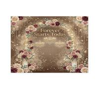 Rompecabezas de 500 piezas para temporada de bodas de felicidad, rompecabezas impresos de madera con diseño de novia romántica y bendición, decoración de patrón de amor infinito para fiesta de