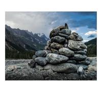 Rompecabezas de 500 Piezas - -Piedras,Forma,Cielo,Nubes 52x38cm