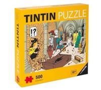 Rompecabezas de 500 piezas Tintín, el tesoro del castillo + póster 47 x 33 cm (81565)