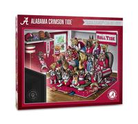 Rompecabezas de 500 piezas YouTheFan NCAA Alabama Crimson Tide Purebred Fans: un verdadero susto