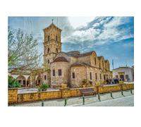 Rompecabezas de 5000 piezas para adultos, Iglesia de San Lázaro en Lárnaca, Chipre, Juego de Puzzle, Obra de Arte y Recuerdo Turístico