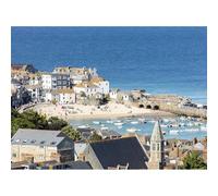 Rompecabezas de 5000 piezas para adultos, rompecabezas de la ciudad costera de St Ives en Cornwall en Reino Unido, Paisaje de playa, Puerto y Arquitectura Tradicional