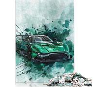 Rompecabezas de 520 Piezas con el diseño del Aston Martin V para Adultos y Adolescentes. Juego Educativo para Adultos (520 Piezas, 52 x 38 cm).