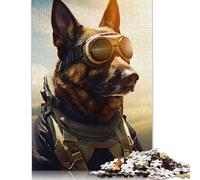 Rompecabezas de 520 Piezas de War Dog, Regalo Colorido para Hombres y niños a Partir de 12 años (52 x 38 cm)