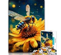 Rompecabezas de Abejas galácticas para Adultos y Adolescentes, Ideal para aliviar el estrés, un desafío difícil y un Regalo de Amigo Secreto (tamaño 38x26cm)