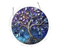 Rompecabezas de acrílico Moderno para Colgar en la Pared, Adorno Decorativo para atrapasoles, decoración para Sala de Estar y Dormitorio, Colgante de Ventana Colorido