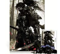 Rompecabezas de Acuarela Ninja Samurai de 1000 Piezas para Adolescentes Juguete de Habilidad Reason Tiempo de relajación Corte preciso Regalo increíble (50x75cm)