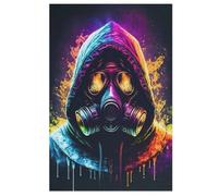 Rompecabezas de adulto para hombre enmascarado 1000 piezas para niños de 12 años rompecabezas de madera rompecabezas (78×53cm)