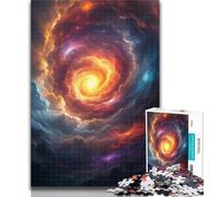 Rompecabezas de Agujeros Negros Coloridos para Adultos y Adolescentes, 1000 Piezas, un Juego desafiante para Todos, para Mujeres, Regalos para Hombres, 26x38cm