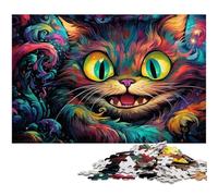 Rompecabezas de Alicia en el país de Las Maravillas 1000 Piezas para Adultos. Rompecabezas desafiante para armar,Ideal para Jugar en Familia o como Regalo Decorativo. 26 x 38 cm