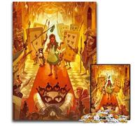 Rompecabezas de Alicia en el país de Las Maravillas para Adultos 1000 Piezas desafiante Rompecabezas para armar Ideal para Jugar en Familia o como Regalo Decorativo 1000 Piezas (75 x 50 cm)