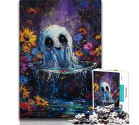 Rompecabezas de Alma de Girasol de 1000 Piezas para Adultos y Adolescentes Ayuda a ejercitar el Cerebro Juguetes adictivos para Cultivar la Paciencia y la interacción Entre Padres e Hijos 38x26cm