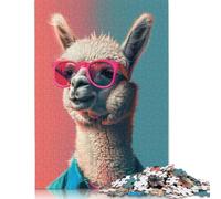 Rompecabezas de Alpaca y Llama, 100% cartón Reciclado, de Primera Calidad, para Adultos y niños, 1000 Piezas (75 x 50 cm)
