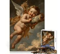 Rompecabezas de ángel de 1000 Piezas para Adolescentes Estimula la Mente y es un pasatiempo Relajante Encaje Firme (38x52cm)