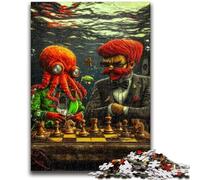 Rompecabezas de Animales de Circo para Adolescentes y Adultos, Juguetes para aliviar el estrés, Pasar el rato y Decorar el hogar (75x50cm)