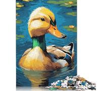 Rompecabezas de Animales de Granja con diseño de Pato, de Primera Calidad, 100% Papel Reciclado, Rectangular, para Mujeres y Hombres, 1000 Piezas (75 x 50 cm)