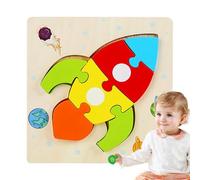 Rompecabezas de animales de madera para,Rompecabezas de animales de madera para,Juego de rompecabezas de dibujos animados | Puzzle de animales multifuncional de aprendizaje para niños pequeños
