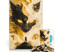 Rompecabezas de Animales espirituales de Gatos místicos para Adolescentes, 1000 Piezas, Juguete Mental, diversión, Corte Premium, Regalo considerado (38x52cm)