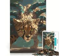 Rompecabezas de Animales místicos de 1000 Piezas para Adultos, Regalos, para Mejorar la Memoria, Tiempo Libre, decoración de Pared con Corte preciso (38x52cm)