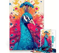 Rompecabezas de Animales Risograph de 1000 Piezas para Adultos Ayuda a Mejorar la Memoria y Alivia la ansiedad Diseño artístico para armar Regalo (50x75cm)