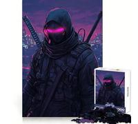 Rompecabezas de Anime Cyberpunk Ninja para Adolescentes, 1000 Piezas, ejercita la Mente, entretiene, Regalo de Temporada (38x26cm)