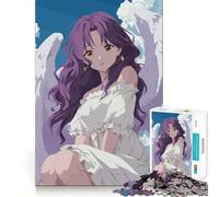 Rompecabezas de Anime de Chica ángel para Adultos,1000 Piezas,Juego Think Boost,Estructura de Encaje precisa,fácil de Aprender,diversión para Toda la Familia (50x75cm)