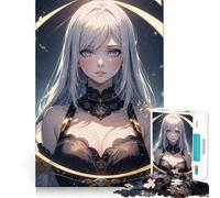 Rompecabezas de Anime de Kali,1000 Piezas,para Adultos,desafío Mental,Corte preciso,alineación, Actividad Divertida para Toda la Familia (38x26cm)