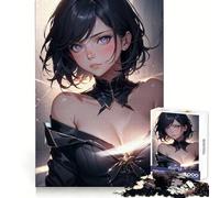 Rompecabezas de Anime de Sakura, 1000 Piezas, para Adultos Mejora la Memoria Tiempo Bien invertido Corte de Calidad (38x26cm)